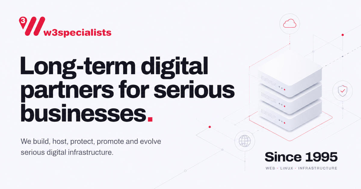 More than a web agency. A complete digital partner - w3specialists.com