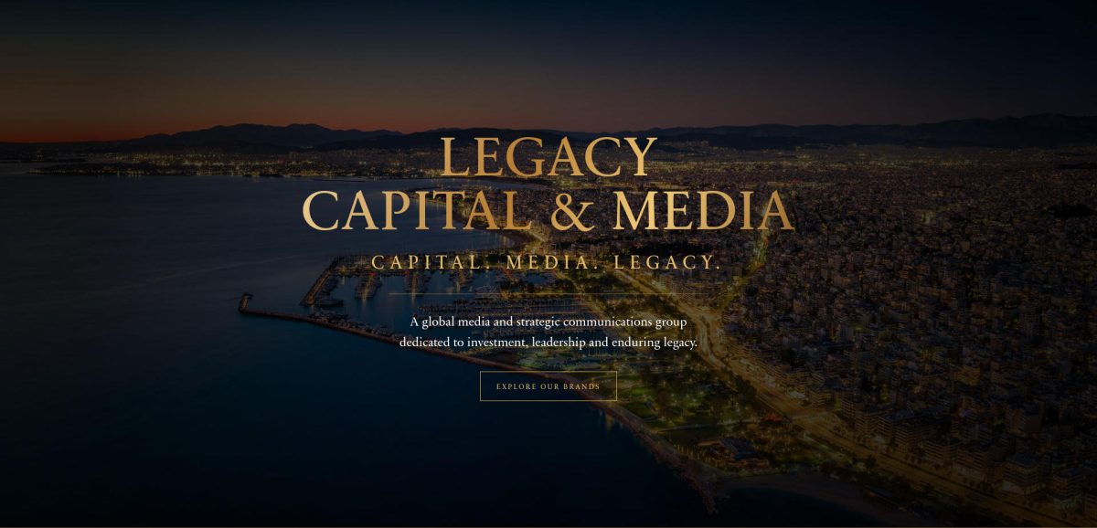 Legacy Capital & Media — screen 1